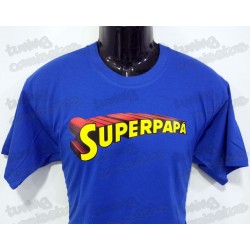 Camiseta SuperPapa (VINILO IMPRESO)