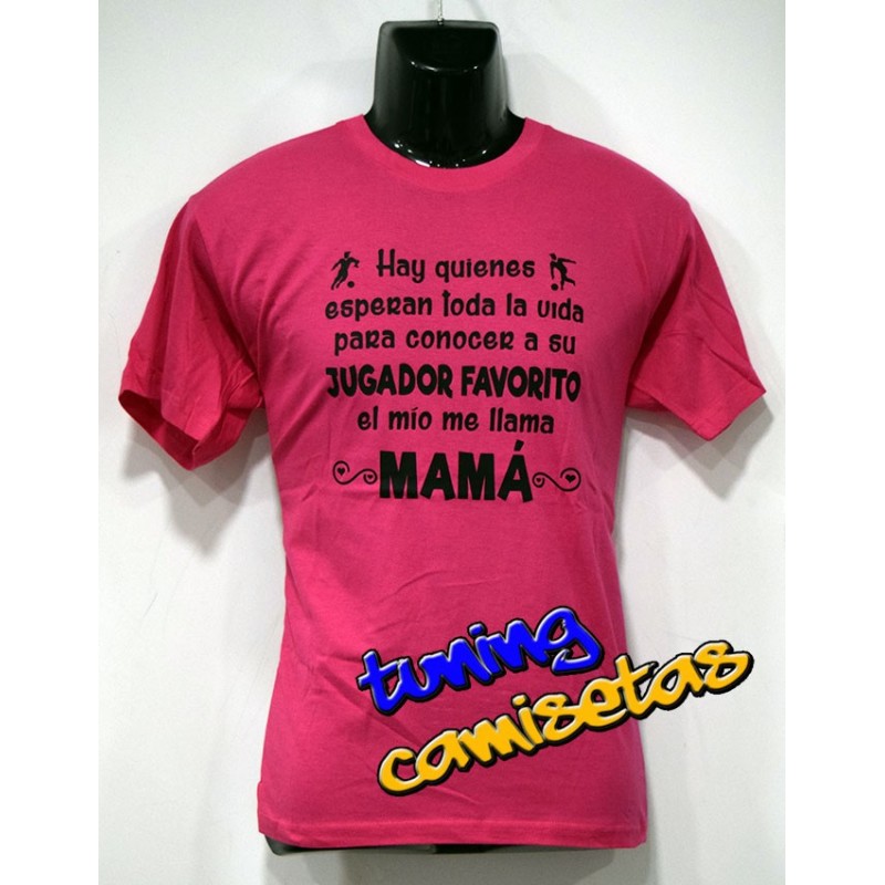 Oscuro Grafico destilación Camiseta Mama Fútbol