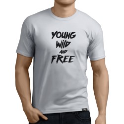 Camiseta joven salvaje y libre