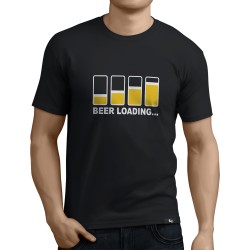 Camiseta Beer loading (vasos)